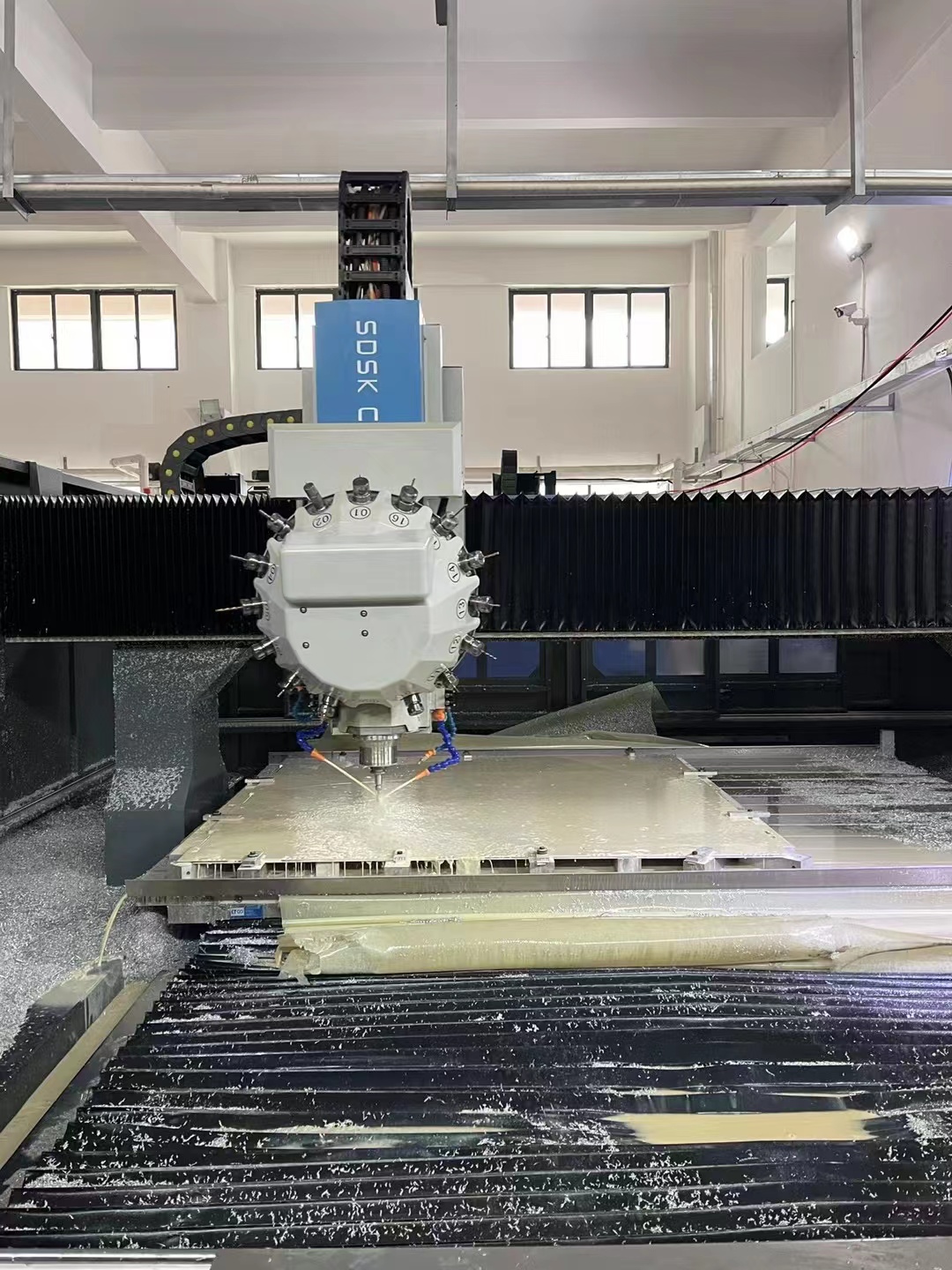 龙门加工中心操作程序流程